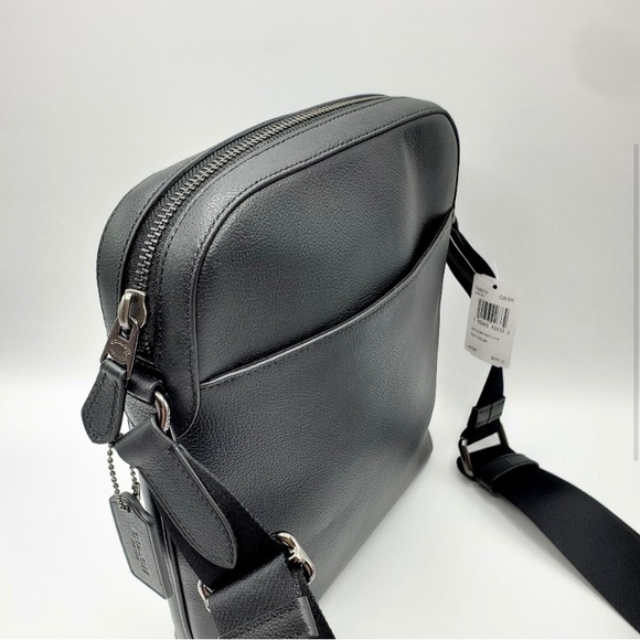 🚫SOLD🚫🔲💯NEW🔲Coach Men Flight Houston Bag🆕Messenger bag/crossbody bag - Picture 4 of 12